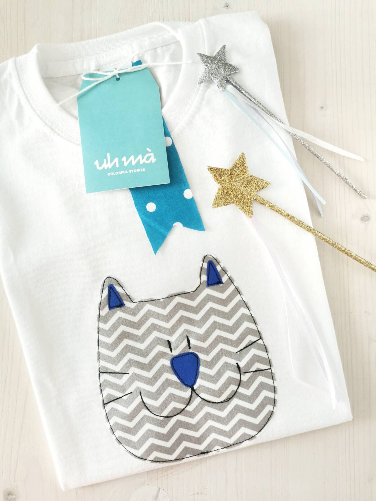 T-shirt POTTER CATS, Divertente Maglietta Gattino, Regalo Di - Foto 2