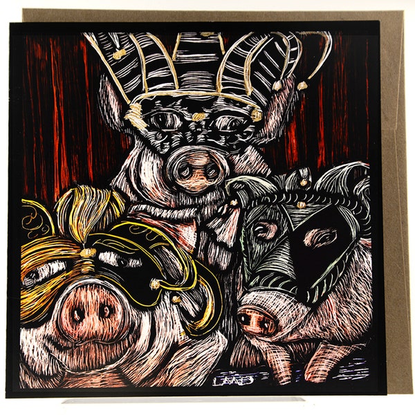 The three pigs