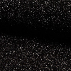 Sparkling Tinsel Lurex Fabric Stretch Metallic Glitter Lametta Shimmer Material 59" or 150cm Wide - Black