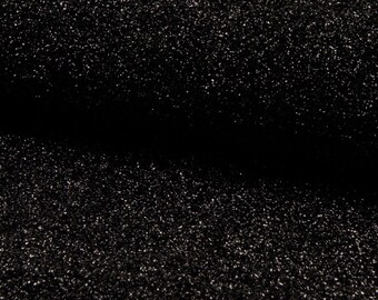 Trousers fabric with glitter 2 colours app 150cm white-silver ecru-gold