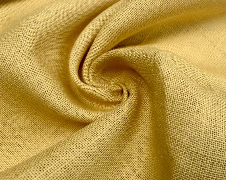 Tela de Yute Teñida - Arpillera Colorida para Bodas, Caminos de Mesa, Cortinas - 62 Pulgadas de Ancho CHAMPAGNE