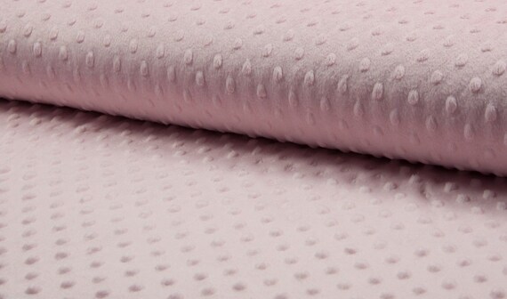 Soft Plush Cuddlesoft Velboa Fleece Fabric BROWN