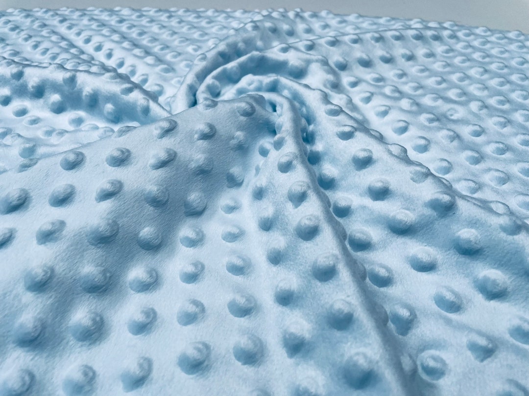 Luxus Supersoft DIMPLE Fleece-Stoff - Kuschelweich, Gemustert, Ideal Für Heimtextilien & Kleidung