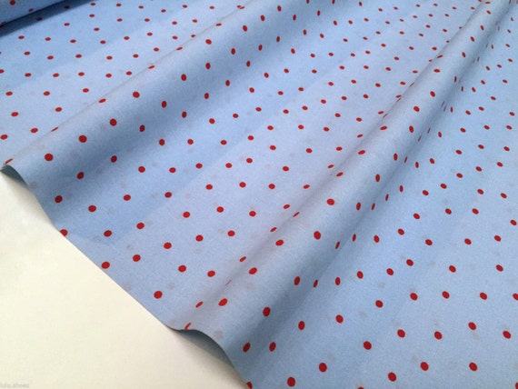 Cath Kidston Fabric Material 100 X 50cms Pink Spot Sewing Craft Quilting Sew