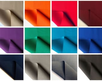 Tecido DRALON liso para áreas externas, material de estofamento impermeável de acrílico sólido Teflon para almofadas, gazebo de praia - 160 cm de largura