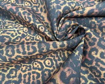 Nieuw materiaal stof luipaardprint - dierlijk canvas voor woondecoratie, gordijnen, bekleding - 55" of 140 cm breed