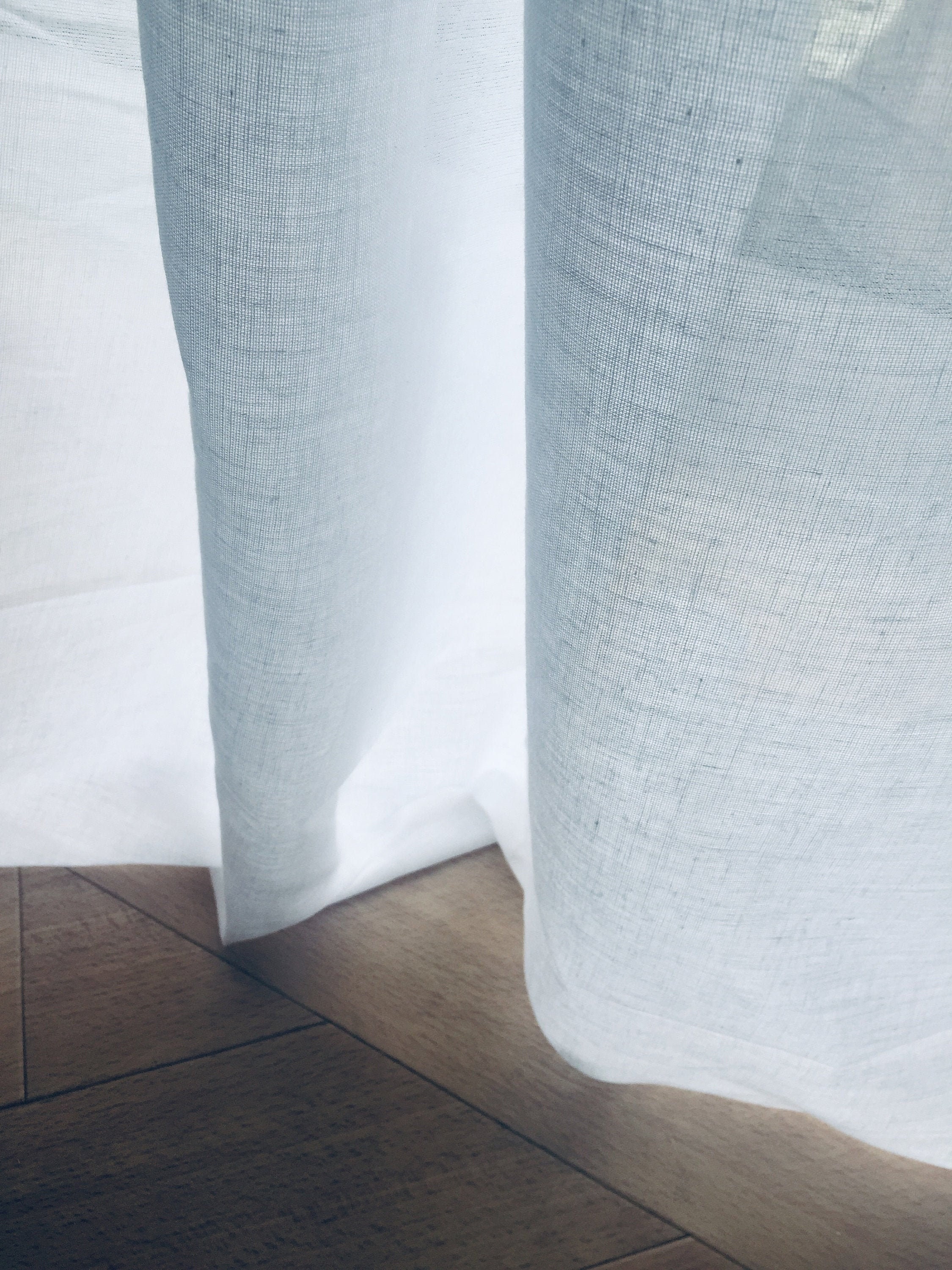 White Chiffon Fabric Solid Sheer 60 Wide Sold by 