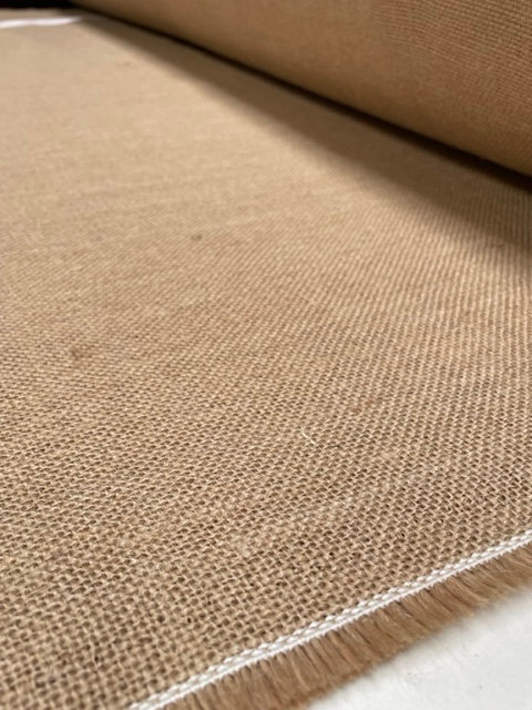 1m wide Jute Hessian Burlap Fabric Wedding Craft Upholstery Sacking Top  Quality
