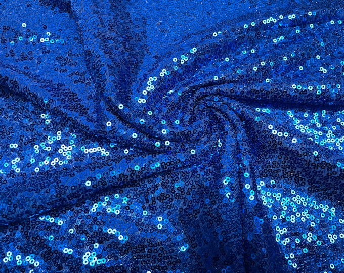 Herringbone Cobalt Blue Upholstery Fabric by the Yard - Etsy