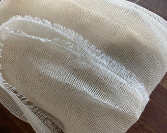 Mull Muslin 100% Cotton Fabric Voile Curtains Fine