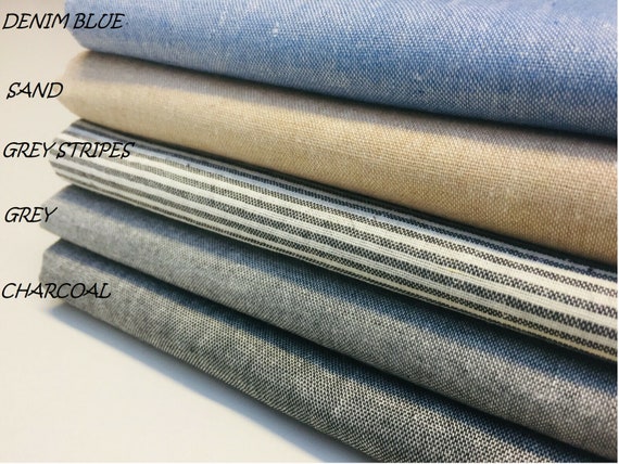 4oz CHAMBRAY Denim Cotton Fabric Jean 