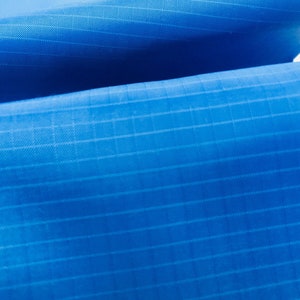 Ripstop Spinnaker Lightweight Fabric Kite Marine Material Nylon Water Resistant Cloth 150cm or 59&#39;&#39; Wide - BLUE