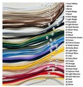 Flanged Piping Cord Twisted Rope Trim Home Decor - Pillow Cushion Curtains Edge Trimming Upholstery - 7mm Wide - ANY LENGTH