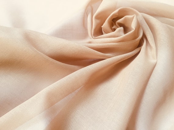 Muslin Fabric Cheesecloth 140cm wide 2 Colours Sold by the metre FREE SAMPLES