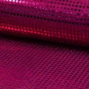 6mm Sparkling Sequin Fabric Material Glitter Sparkle - 6mm Sequins ...