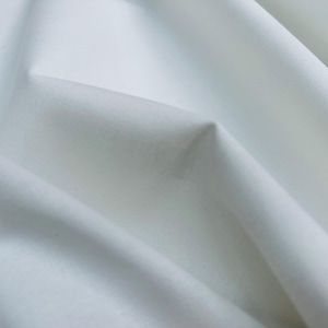 Tela Clásica de Mezcla de Lino y Algodón Ligera para Decoración del Hogar, Ropa de Cama, Ropa, Cortinas – 140 cm de Ancho Pure White