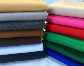 Filz Stoff Material Craft Uni Farben Weiches Polyester - 102cm breit