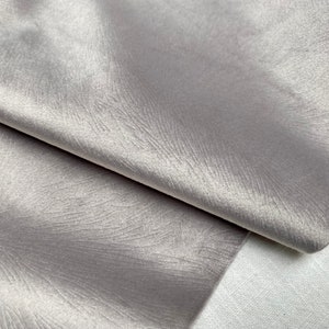 Sherpa Fleece Fabric Super Soft Stretch Material Home Decor Upholstery  Dressmaking 64/165 Cm Wide GREY 