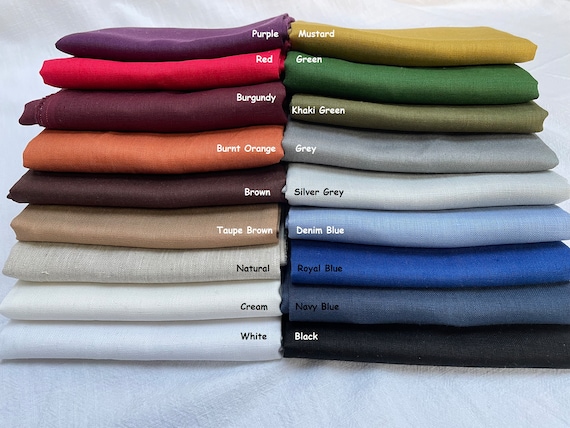 Linen fabric material deals