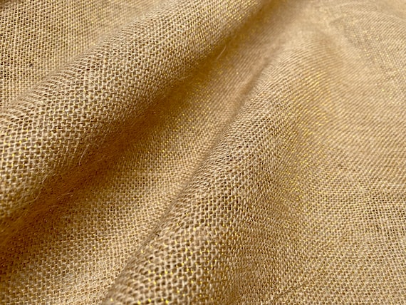 Heavy Hessian Sacking Fabric - 62' (per metre) Heavy Hessian Sacking Fabric - 62' (per metre)