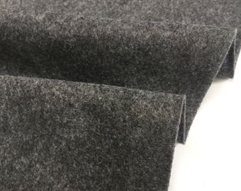 Tela de fieltro gris, material artesanal, colores lisos, poliéster, 102 cm de ancho