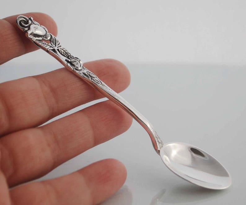 Sterling Silver Tea Spoon NEW STERLING Silver Tiny Spoon Etsy