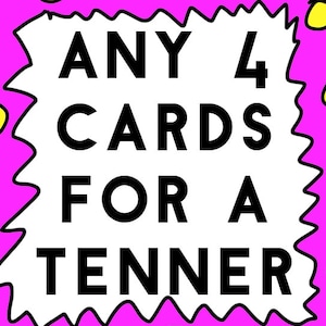 Cartes de voeux MULTI acheter - choisissez 4 cartes de votre choix - Choisissez votre propre