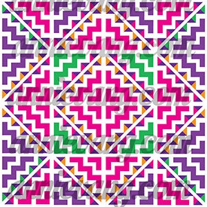 Digital Download - Hmong pattern paj ntaub paaj ntaub