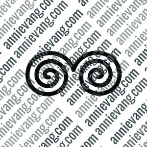 Digital Download - Hmong Swirl Snail PNG