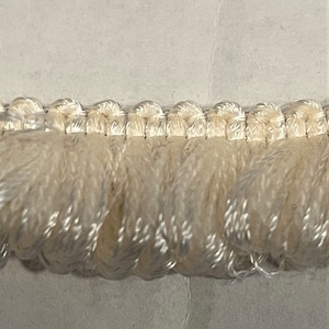 Ivory Braid Loop Fringe Trim