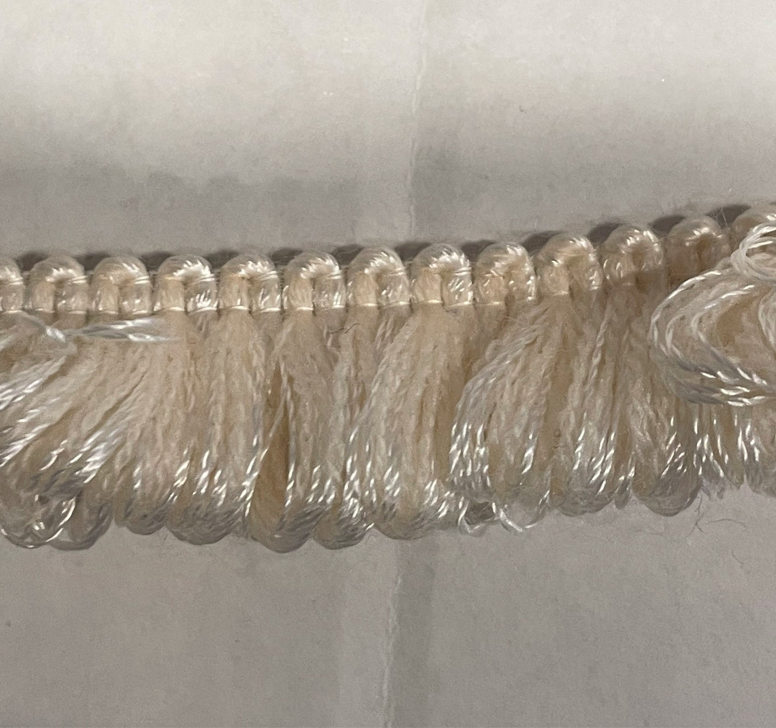 Ivory Braid Ivory Braid Loop Fringe Trim - Etsy