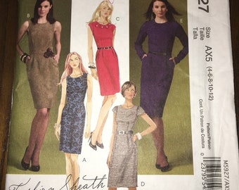 retro sheath dress