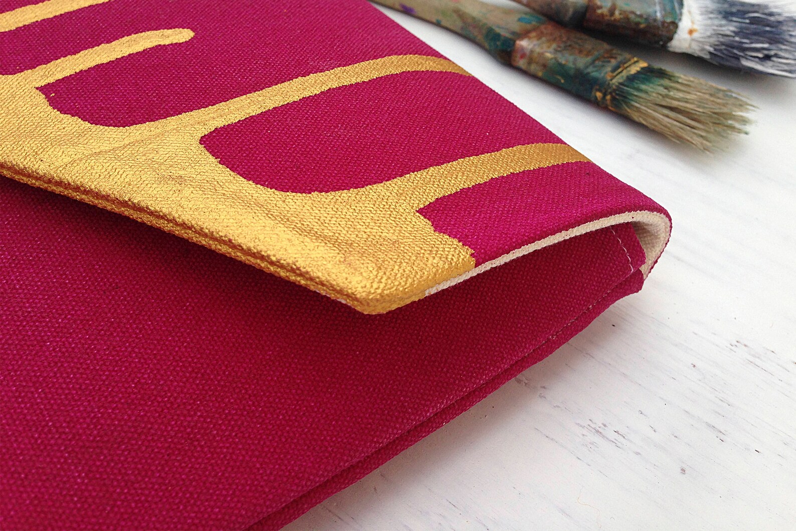 Envelope Clutch Custom Clutch With 10 Color Options Etsy