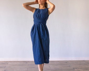 linen summer dresses on sale