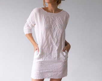 LINEN DRESS, linen dress woman, linen tunic dress, linen dress woman, tunic dress, tunic dress for plus size women