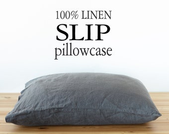 Linen PILLOW CASE - body pillow cover / body pillow / cushion cover / SLIP body pillow case / linen cushion cover / euro sham / boudoir