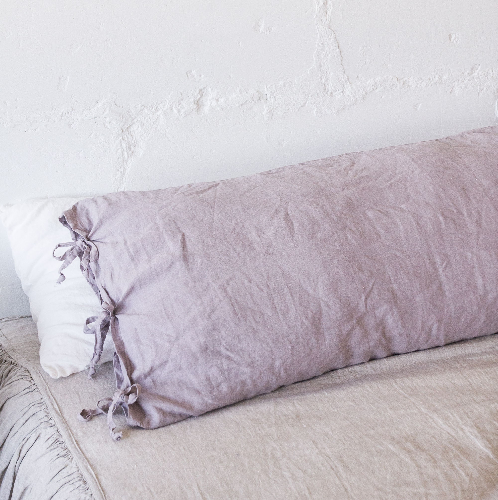 Lumbar Pillow Linen BODY PILLOW COVER Linen Bedding Linen Etsy Australia