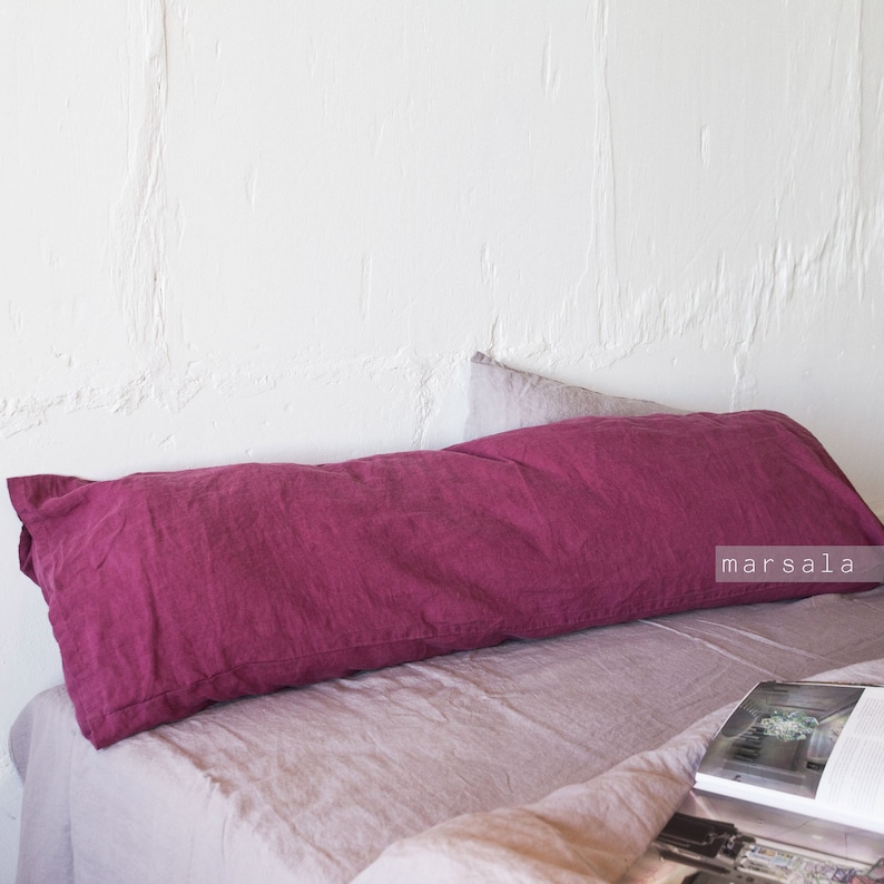 Linen BODY PILLOW Cover pregnancy Velvet Body Pillow in 2020 | Urban