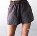 HIGH WAIST SHORTS, black shorts, linen shorts, linen pyjamas, linen shorts women, summer linen shorts, beach shorts, natural linen shorts 