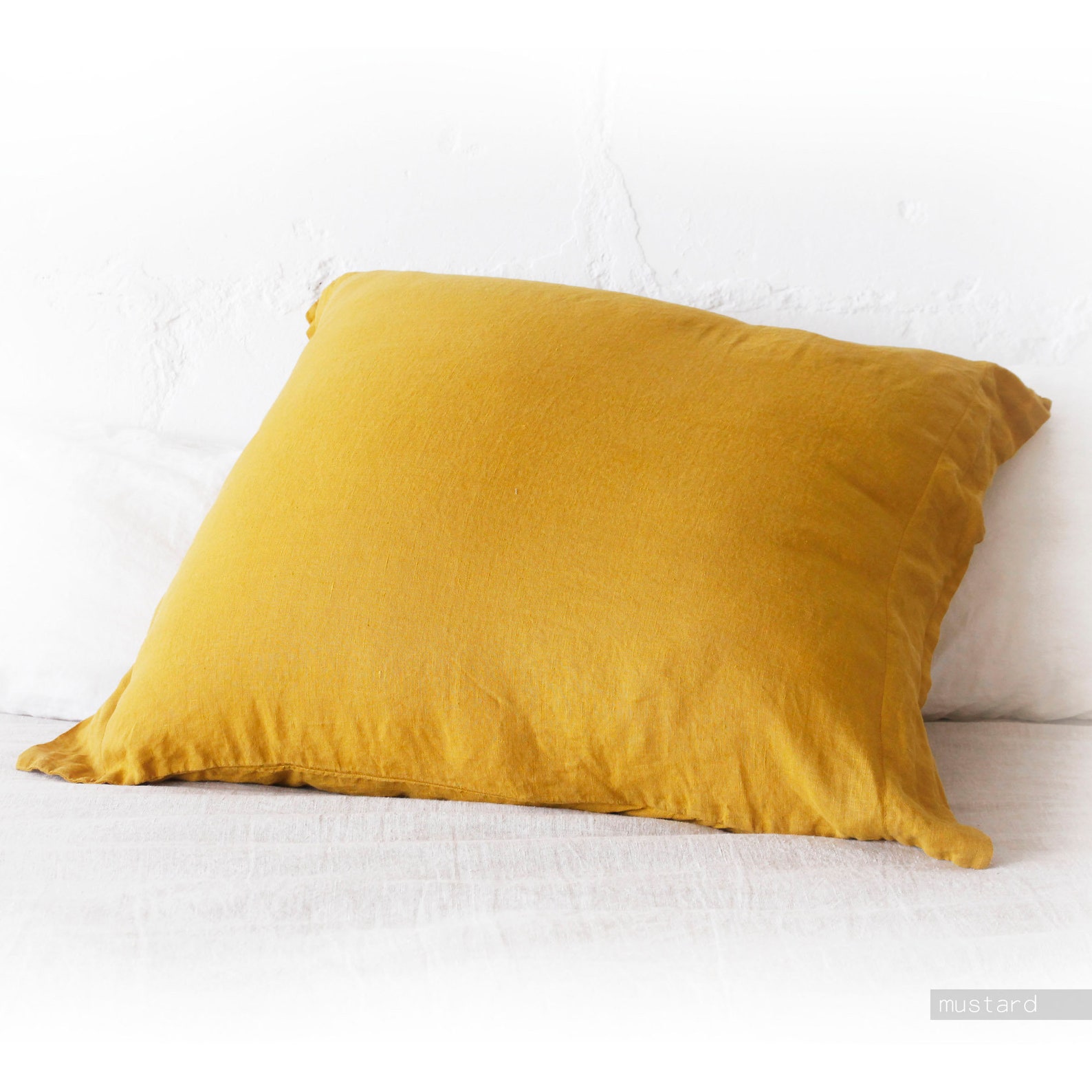 LINEN PILLOWCASE Vintage Pillowcases Linen Pillow Shams Etsy