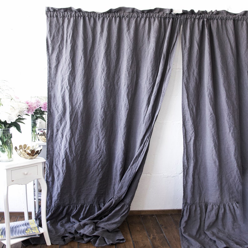 Window Curtain Panels Curtain Panels Burlap Curtain Panels Etsy