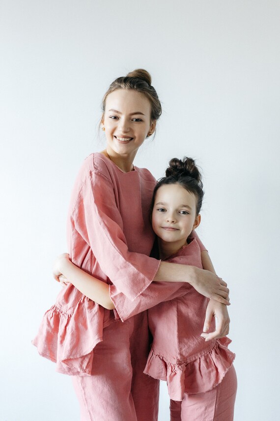 mommy and me matching pajama sets