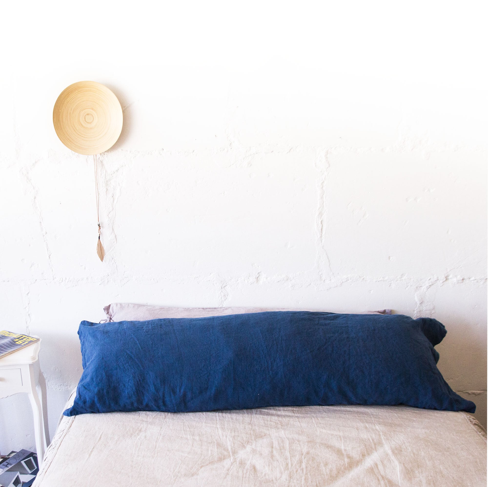 LONG BODY PILLOW Washed Linen Bedding Body Pillow Cover Etsy Singapore