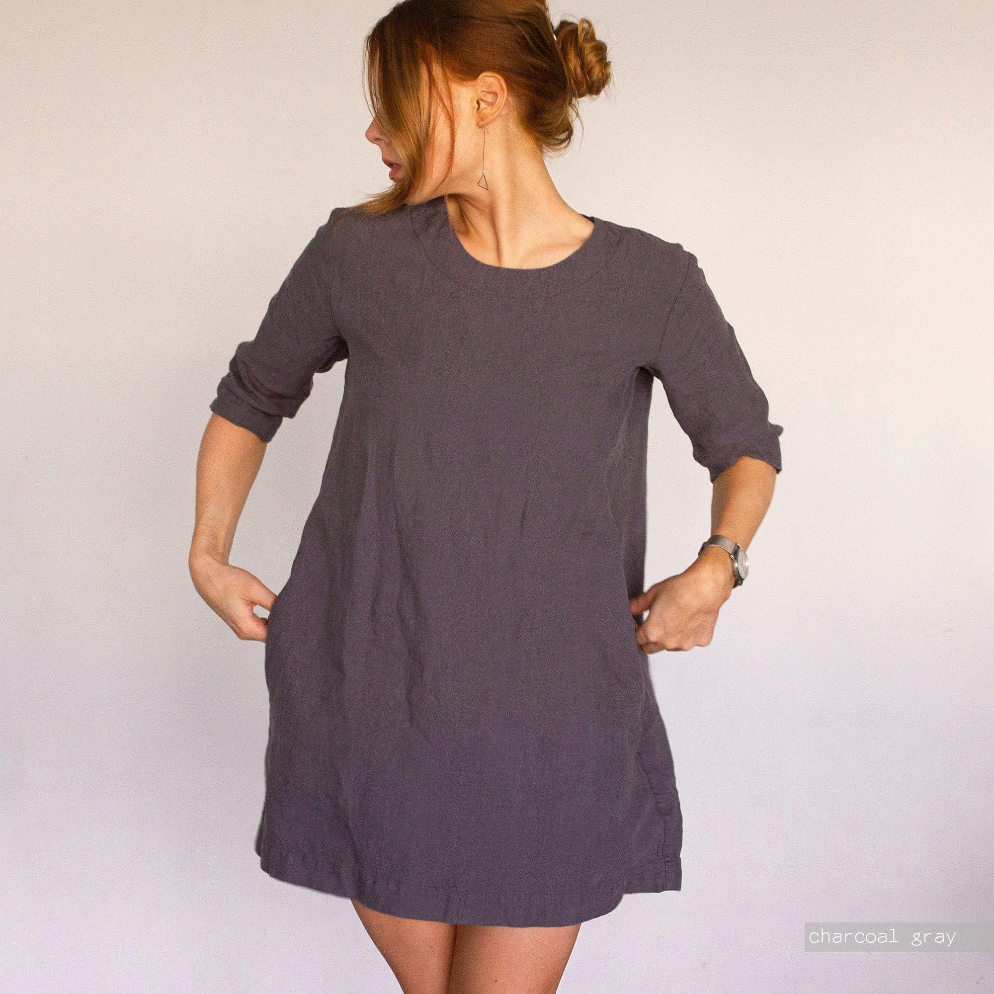 grey plus size dress casual Gray Evening dress