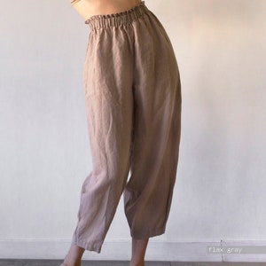 LINEN PANTS / 100% Linen Turkish-style Pants/ Indian Pants / - Etsy