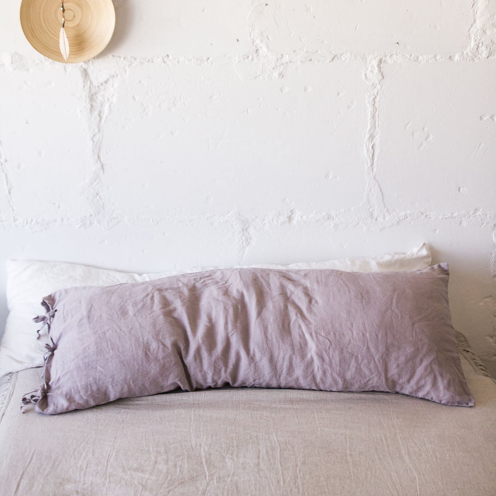 Lumbar Pillow Linen BODY PILLOW COVER Linen Bedding Linen Etsy Canada