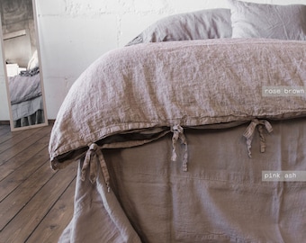 DUVET COVER queen, TIES funda nórdica king, funda nórdica de lino, 100% lino, ropa de cama, funda nórdica queen, funda nórdica completa, lino orgánico