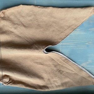 Bento Bag Linen, bento bag japanese, natural bag bread, linen bento bag has length of base: 8",10",12" or 14" in 31 colors