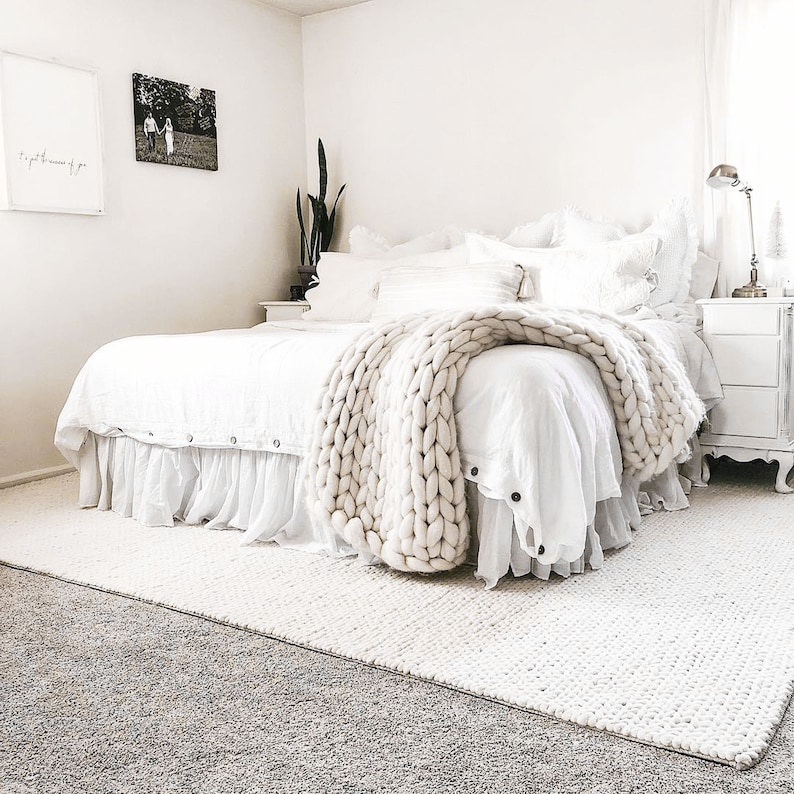 Linen BED SKIRT Queen Bed Skirt Twin Bedskirt King Linen Etsy