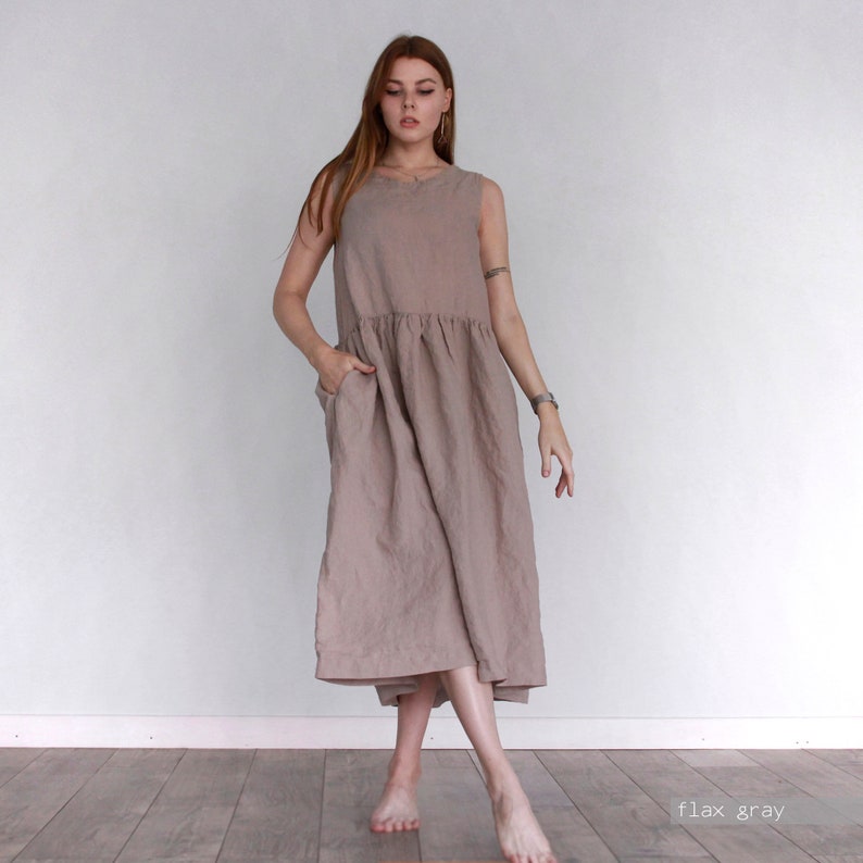 white linen dress loose maxi dress white maxi dress long maxi dress boho maxi loose fitting dress black maxi dress white DRESS LONG